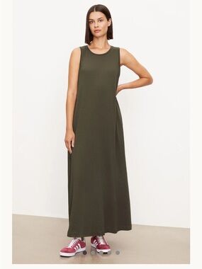Anthropologie Velvet by Graham & Spencer Edith tie waist dress